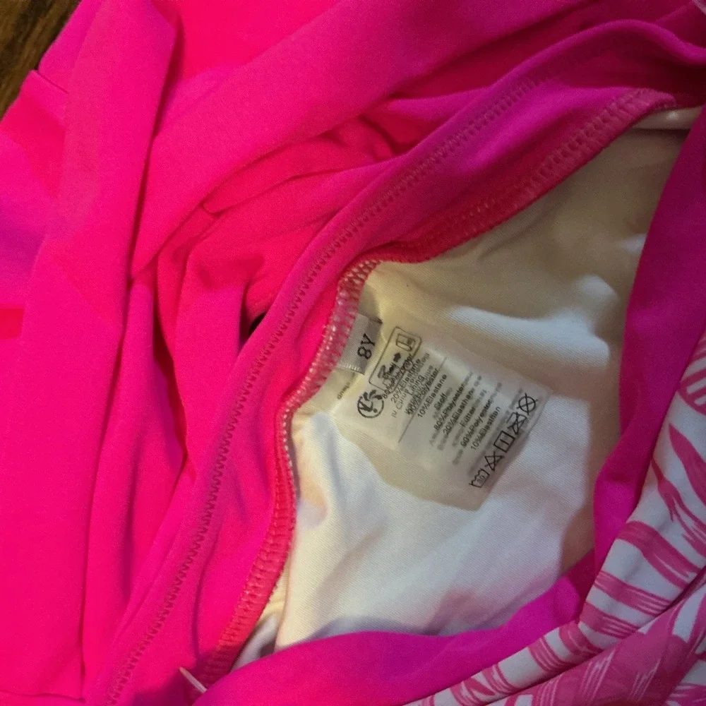 NWT Grace Karin Kids And Baby Swimwear 2 Pcs Fucsia 8Y